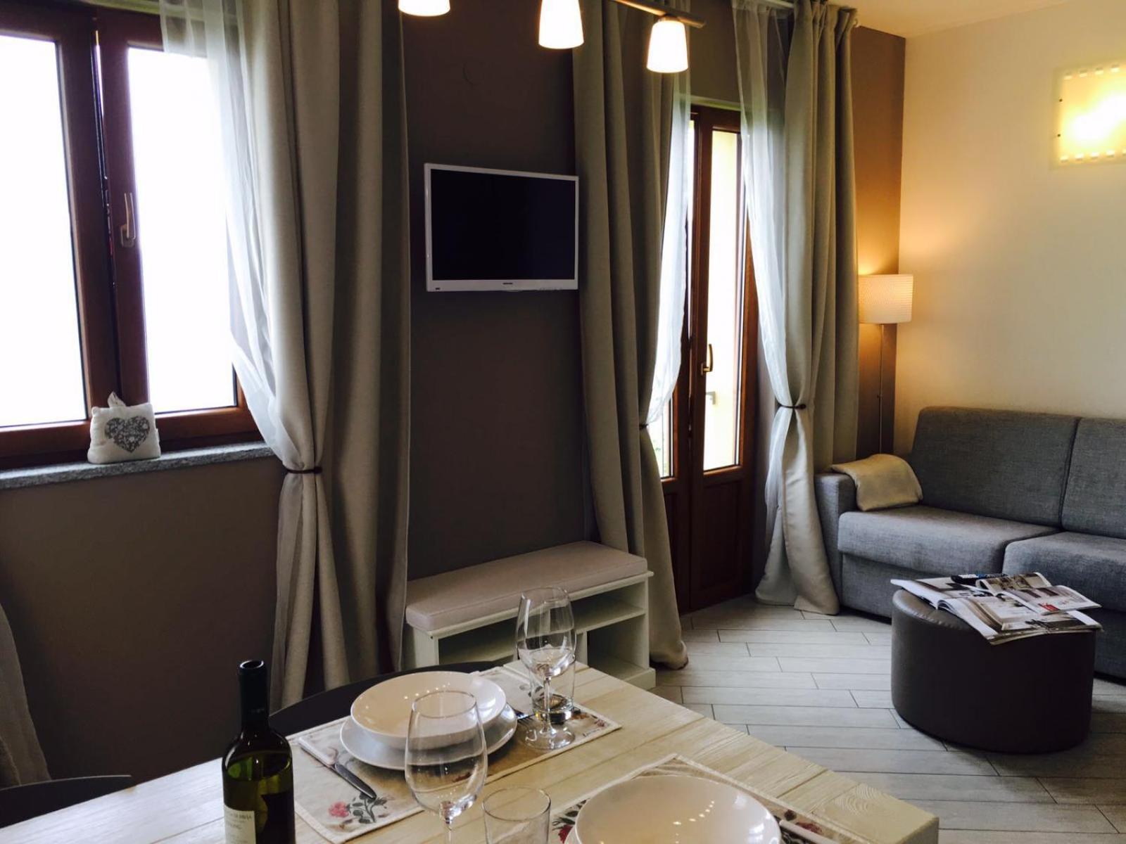 Residenza Le Camelie Lägenhet Oggebio Exteriör bild